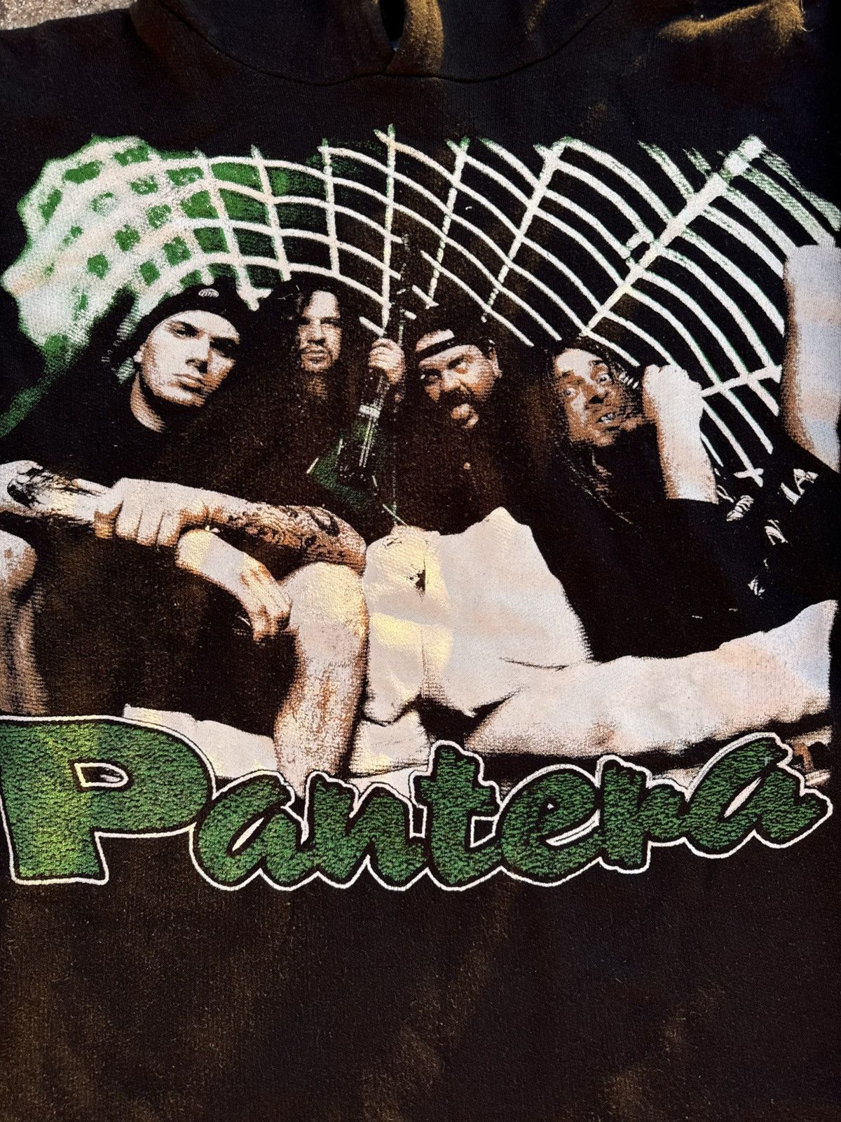 Other Vintage Pantera Hoodie – Black (Front & Back Graphic) Size US L / EU 52-54 / 3 - 4 Thumbnail