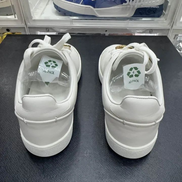 Louis Vuitton Louis Vuitton Frontrow White Fashion Sneakers -2508 Size US 4 / IT 34 - 3 Thumbnail