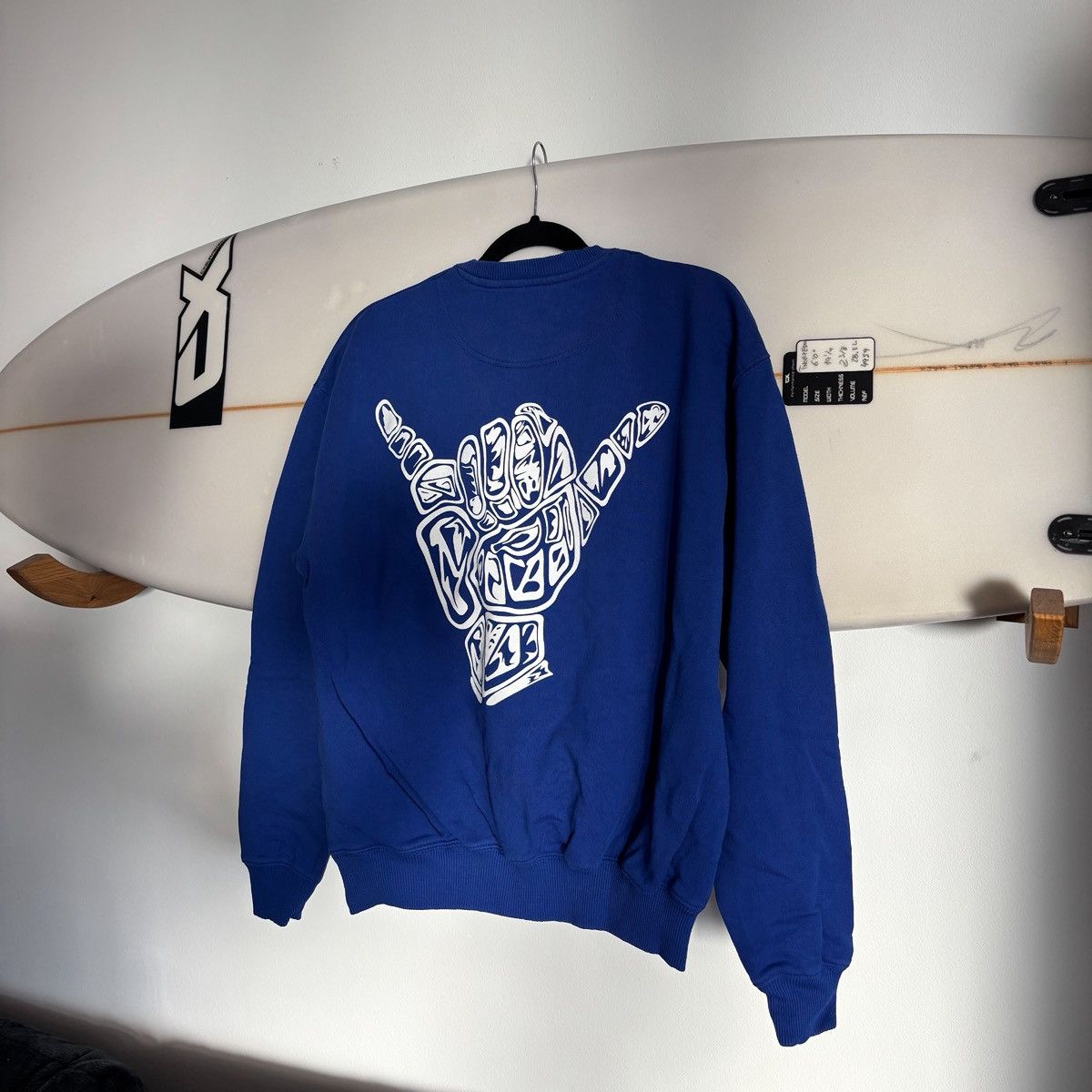 Other Streetwear Sweater blau | Hang Lou Backprint | Limited Drop Size US L / EU 52-54 / 3 - 1 Thumbnail