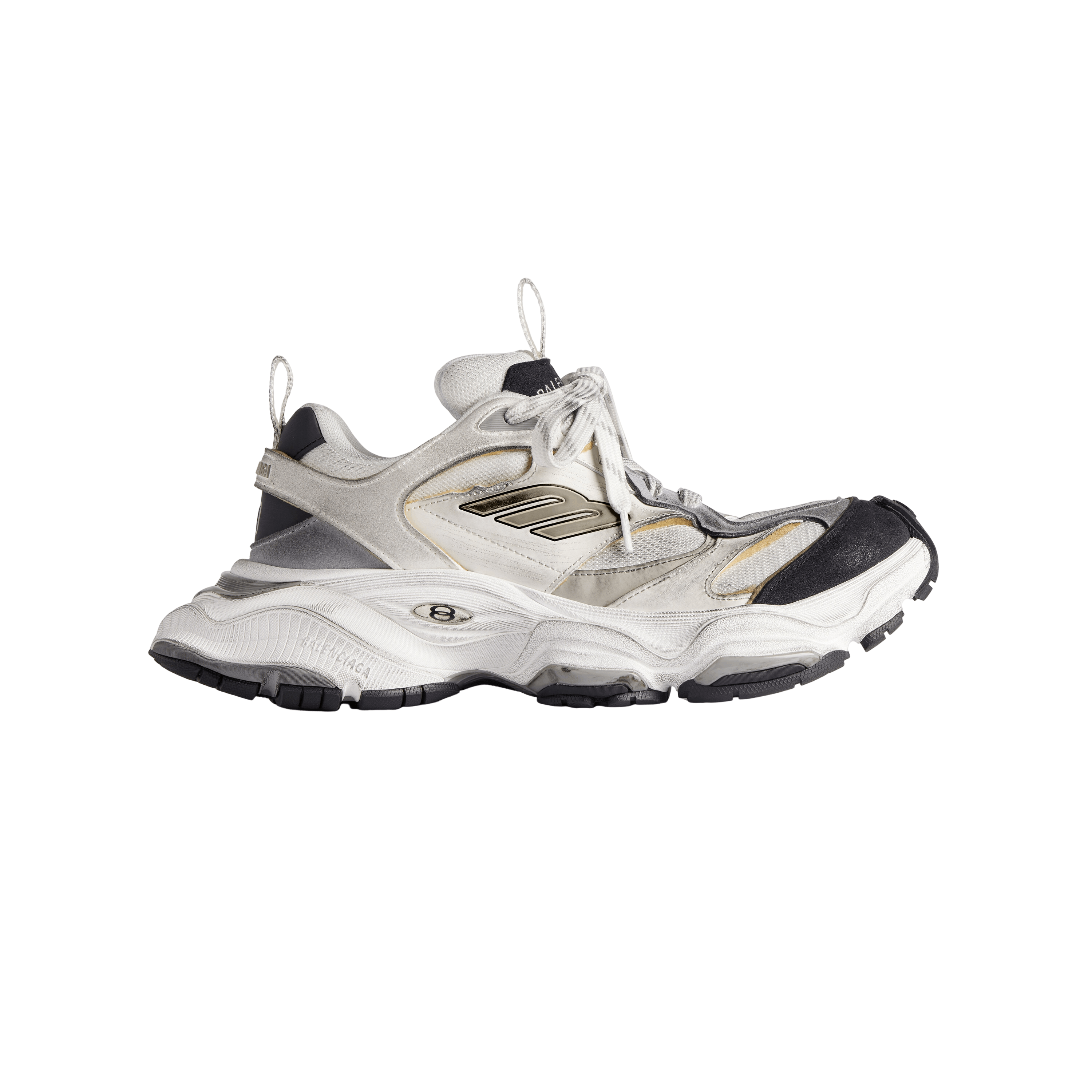 Balenciaga Cargo White/Grey Sneakers New