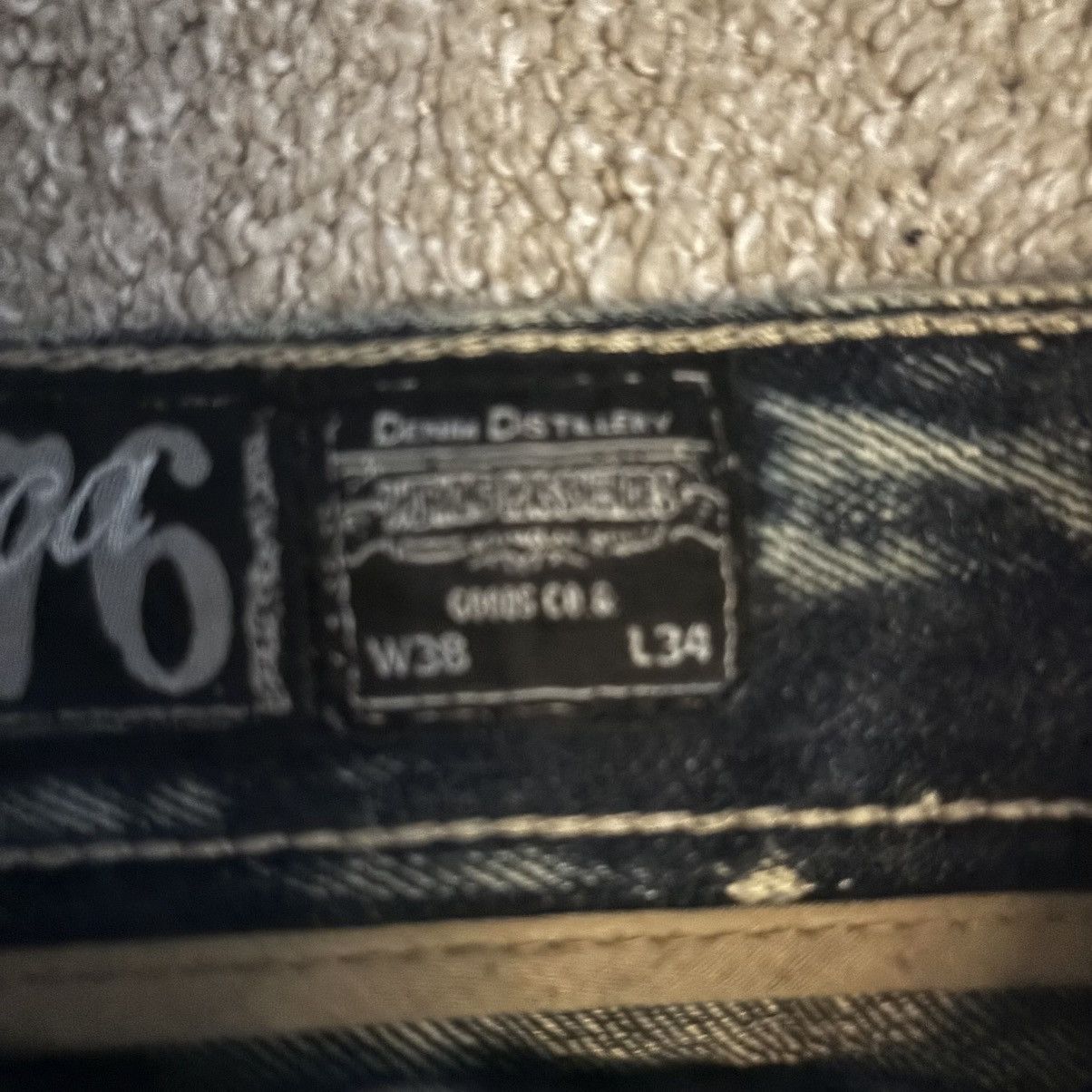 Other Distressed dark wash jeans Size US 38 / EU 54 - 3 Thumbnail