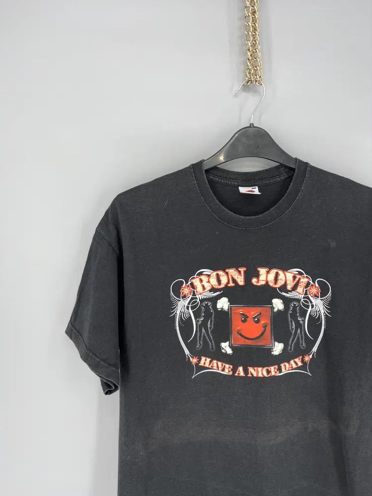 Bon Jovi Vintage Y2K Bon Have A Nice Day 2005 Jovi T-Shirt Size US L / EU 52-54 / 3 - 4 Thumbnail