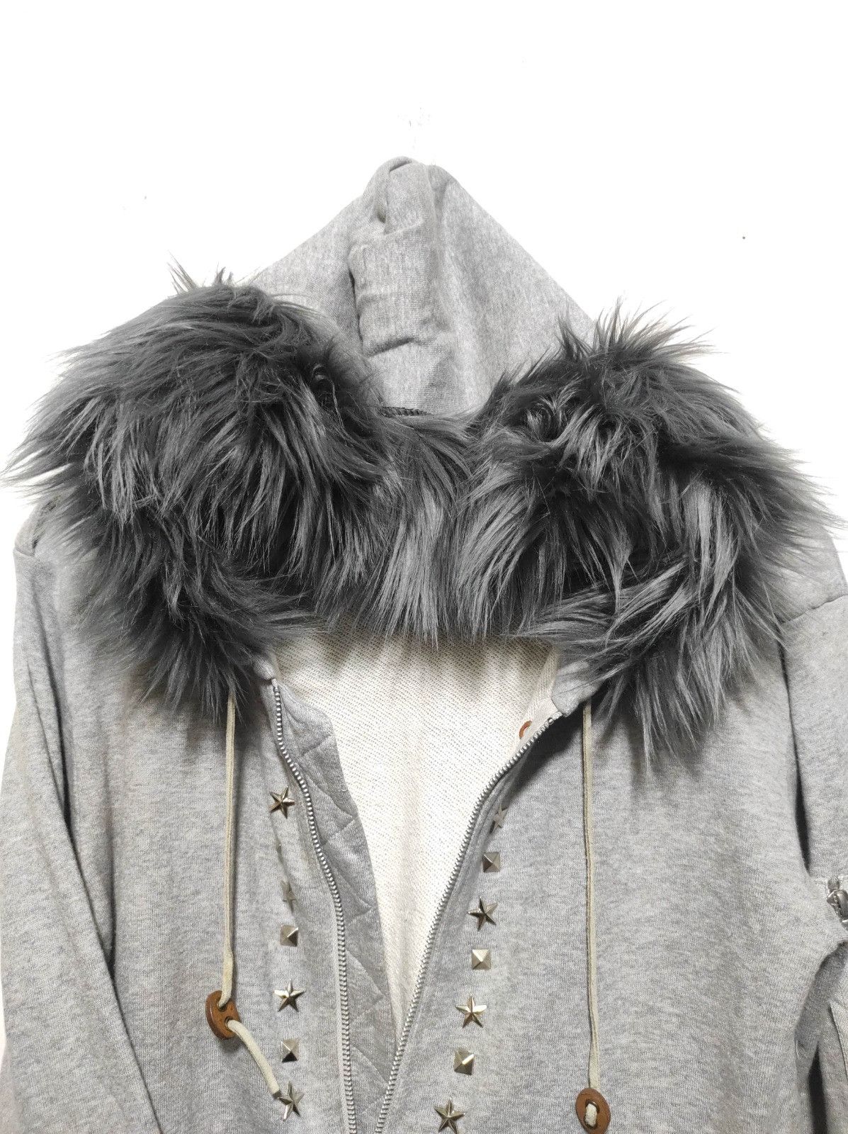 KEITAMARUYAMA Keitamaruyama Studied double zip fur hoodie LGB style Size US S / EU 44-46 / 1 - 3 Thumbnail