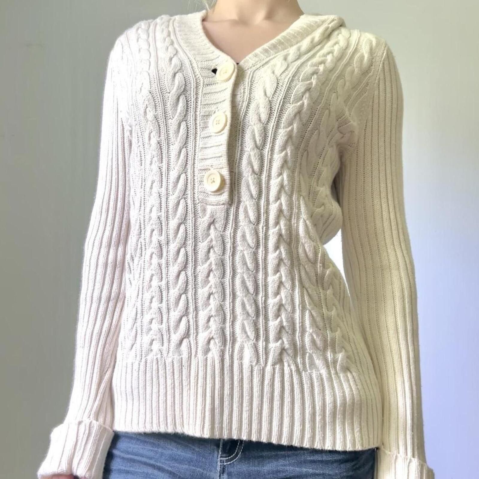 Other Jones New York Sport cable knit sweater Size S / US 4 / IT 40 - 7 Thumbnail