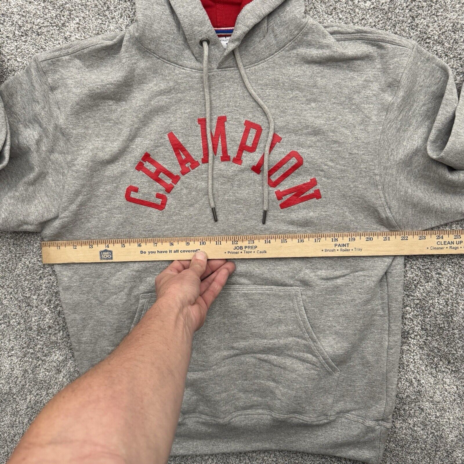 Champion Champion Powerblend Fleece Hoodie Medium Retro Activewear Size US M / EU 48-50 / 2 - 6 Thumbnail
