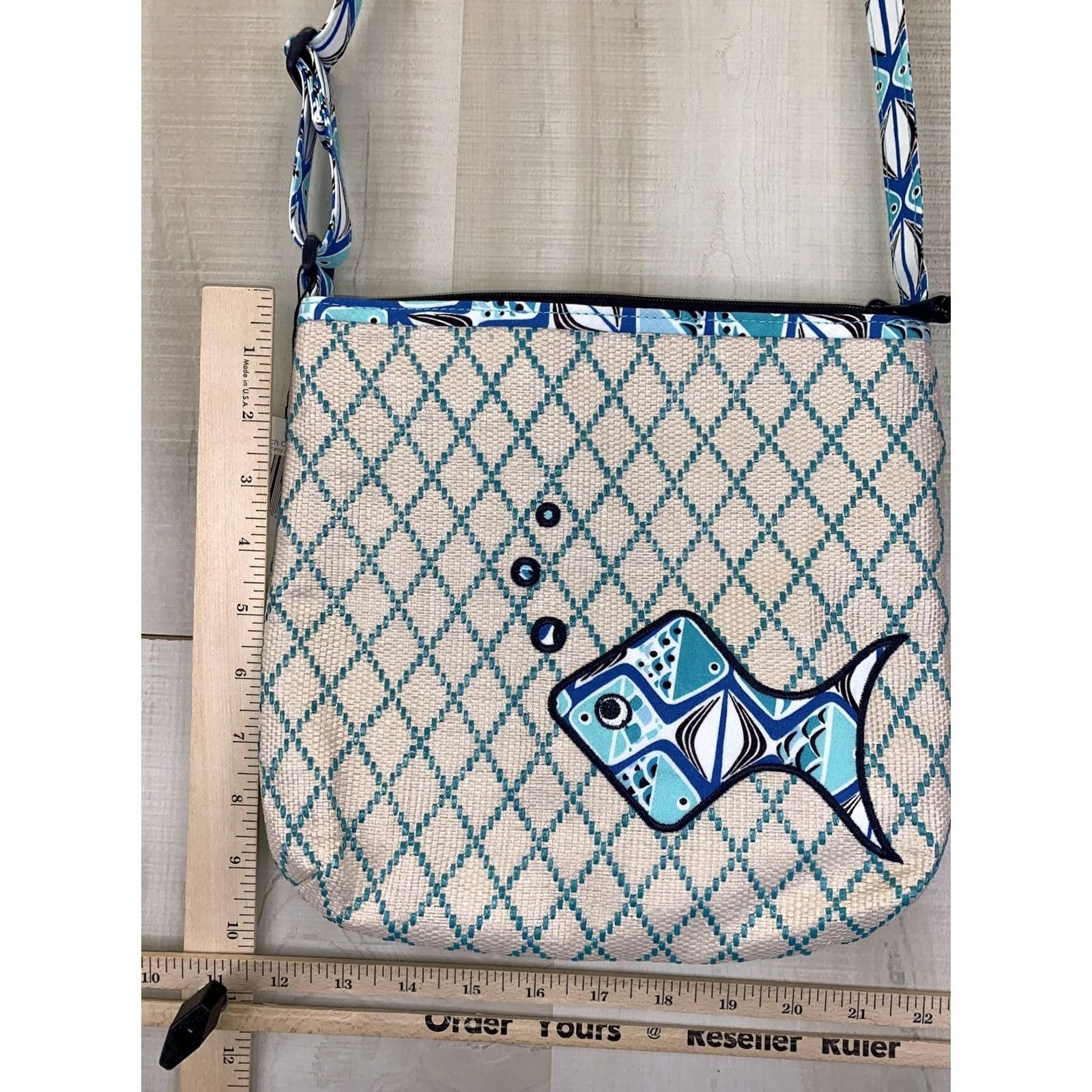 Vera Bradley Vera Bradley Beach Straw Crossbody Womens Purse With Wallet NWT-10385 Size ONE SIZE - 3 Thumbnail