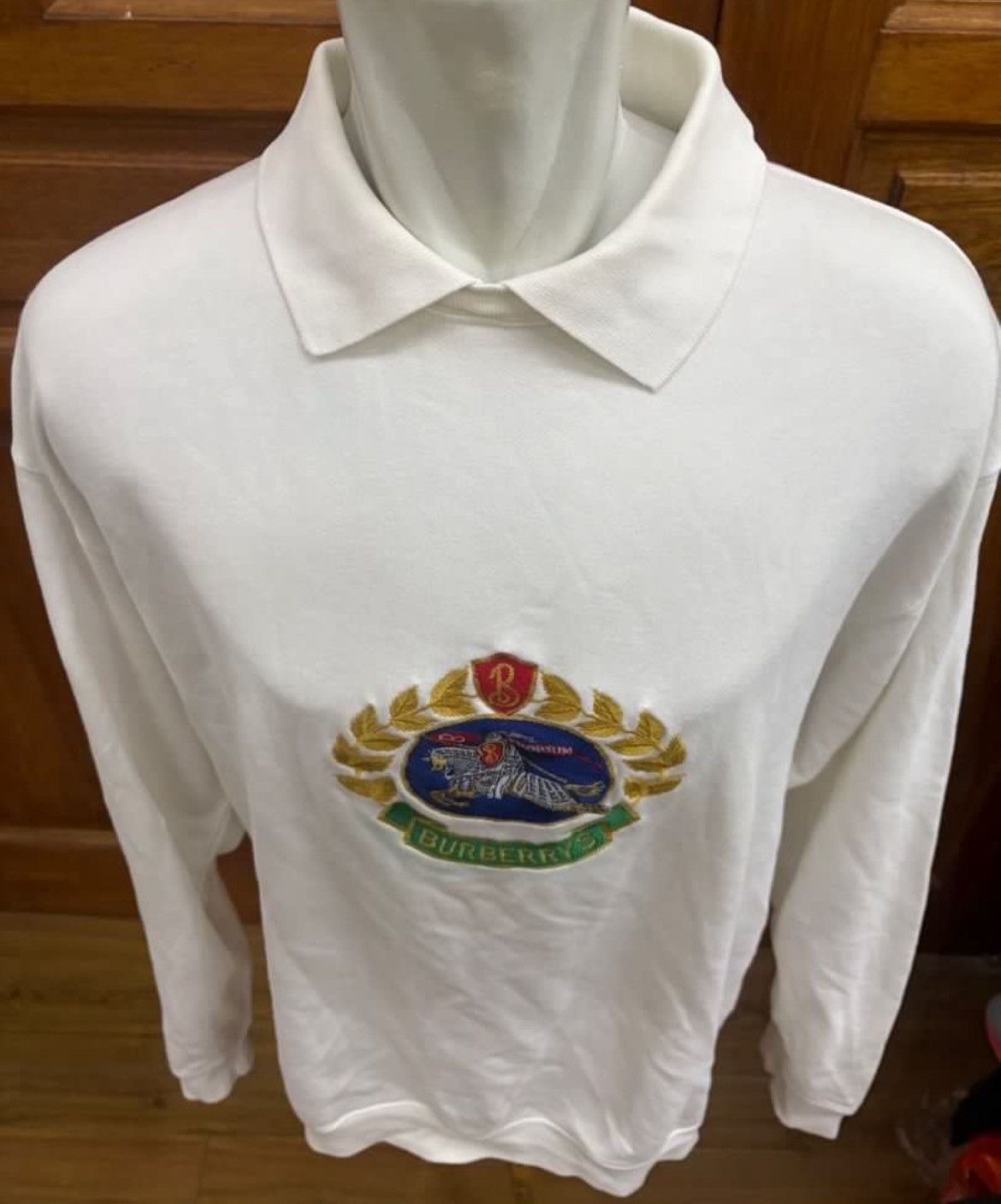 Burberry Vintage Burberry Prorsum Crest Logo Sweatshirt Crewneck Size US L / EU 52-54 / 3 - 2 Thumbnail