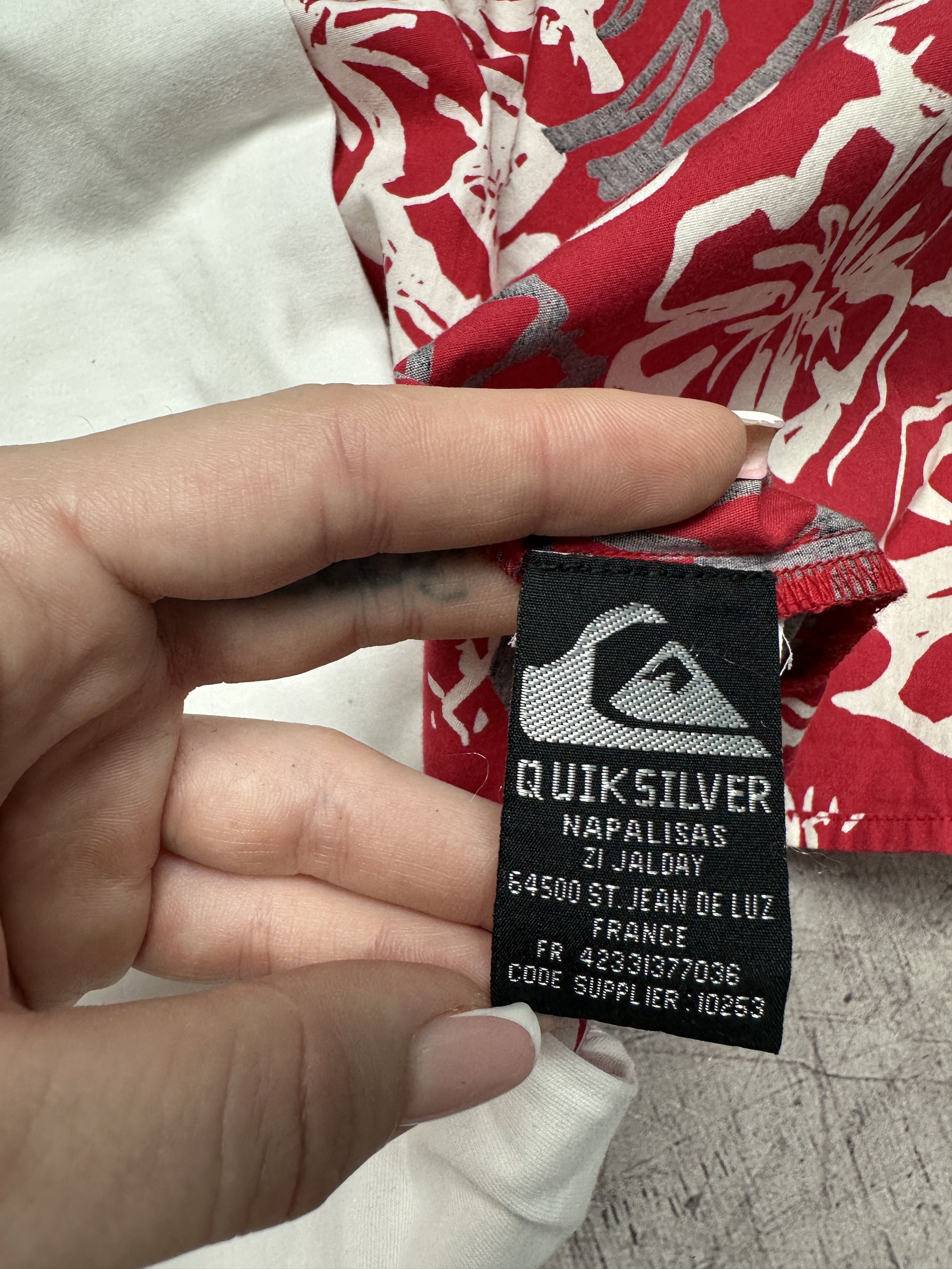 Quiksilver Quiksilver Vintage Mens Hawaiian Shirt Size US L / EU 52-54 / 3 - 4 Thumbnail