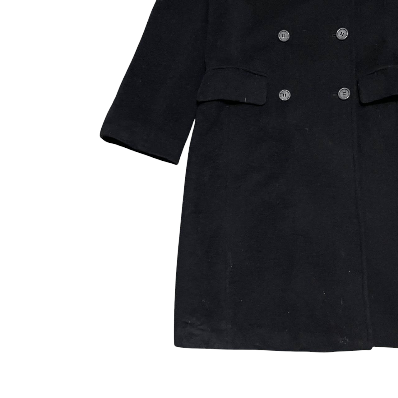 Max Mara Vintage Max Mara Double Breasted Wool Long Coat Size S / US 4 / IT 40 - 3 Thumbnail