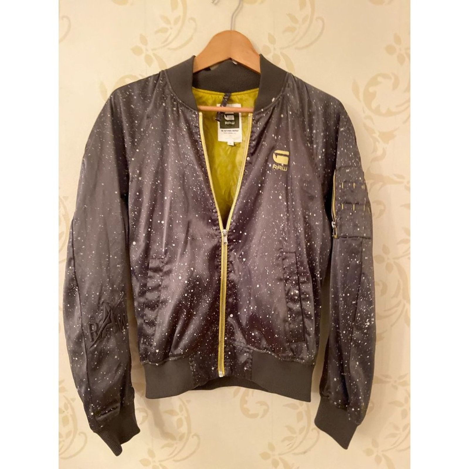 G-Star Mens Small G-Star Raw Bomber Cargo Line Jacket Size US S / EU 44-46 / 1 - 1 Thumbnail