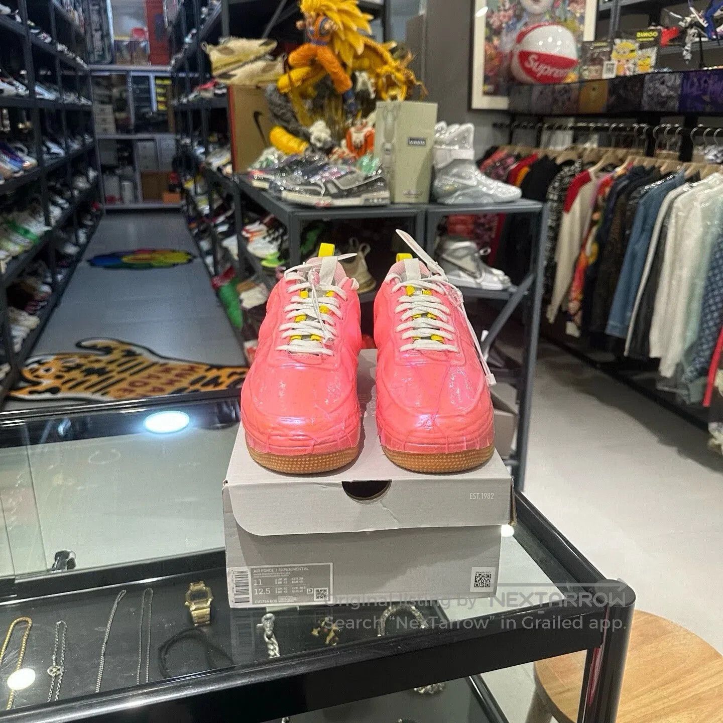 Nike Nike Air Force 1 Racer Pink. Size US 11 / EU 44 - 8 Thumbnail