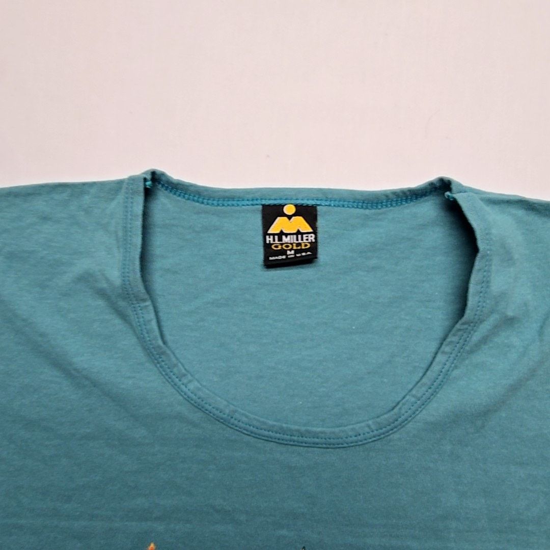 Vintage Vintage Arizona Turquoise Floral Hummingbird M Shirt Size M / US 6-8 / IT 42-44 - 3 Thumbnail