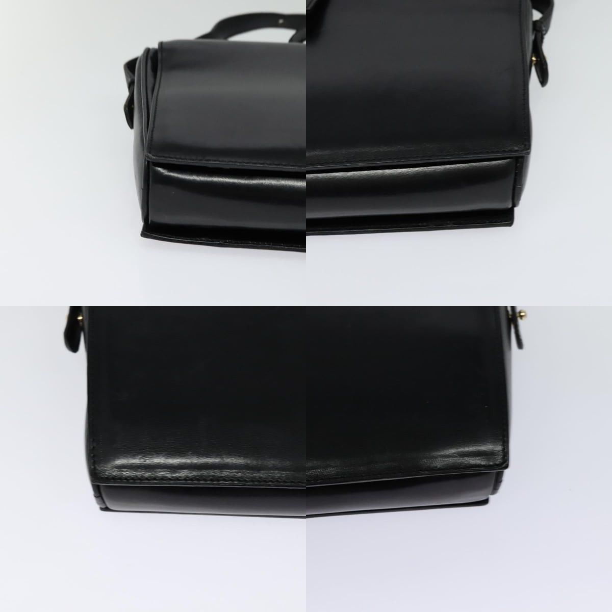 Celine CELINE Shoulder Bag Leather Black Gold Size ONE SIZE - 10 Thumbnail