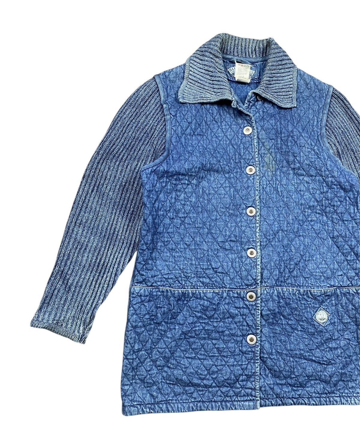Vintage Vintage 90s Blue Willi’s Indigo Blue Coat Jacket Size US M / EU 48-50 / 2 - 2 Thumbnail
