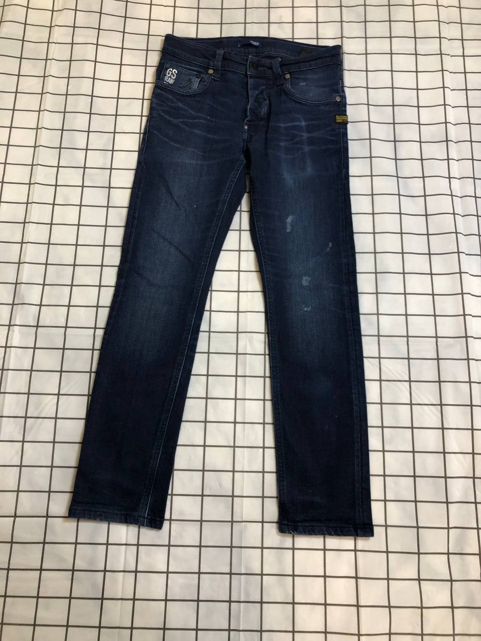 G-Star G Star Raw Vintage Mens Heller Tapered Denim Pants Jeans Size 30" / US 8 / IT 44 - 1 Thumbnail