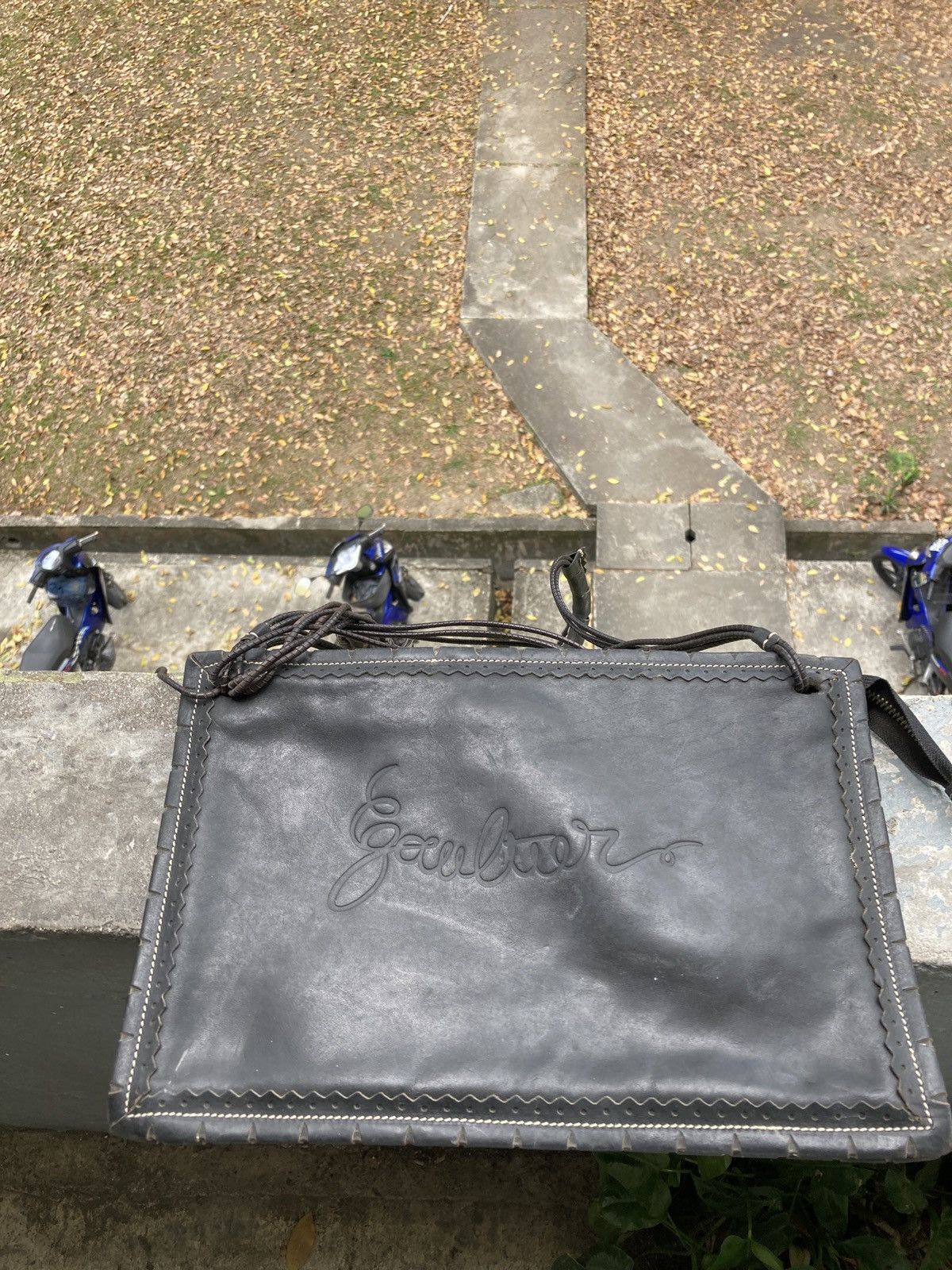 Designer × Jean Paul Gaultier × Vintage Vintage Jean Paul Gaultier leather bag Size ONE SIZE - 4 Thumbnail