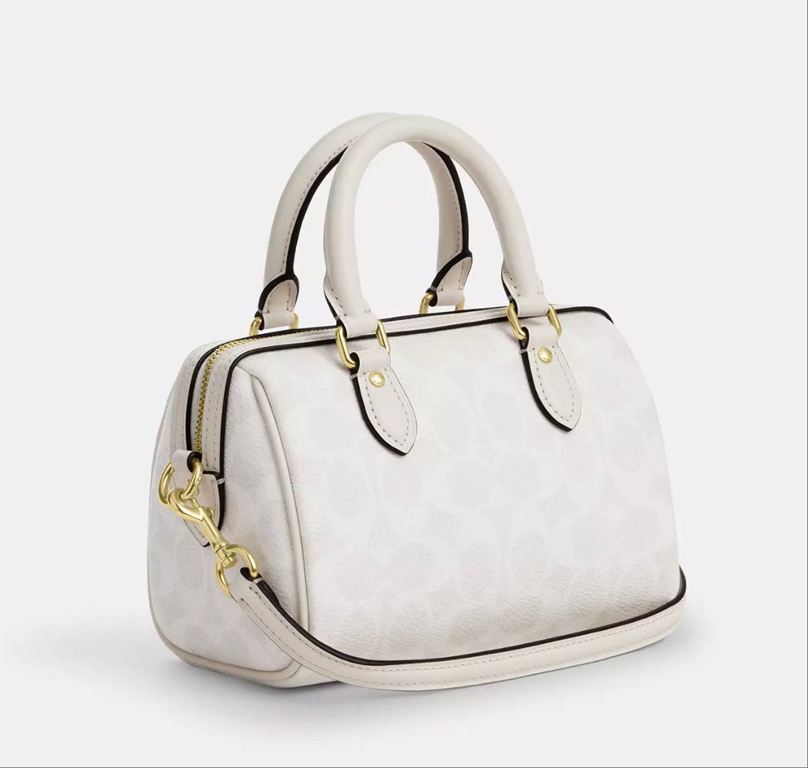 Coach Mini Rowan Crossbody Bag In Signature Canvas CW329 Size ONE SIZE - 10 Thumbnail