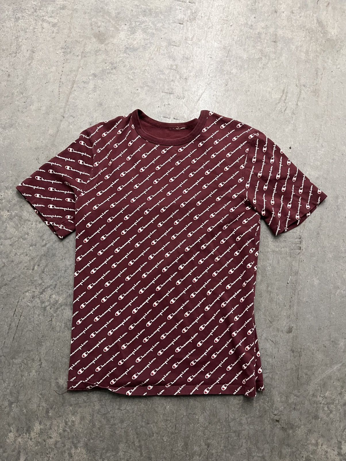 Champion Champion All Over Design Tee Shirt Size US L / EU 52-54 / 3 - 1 Thumbnail