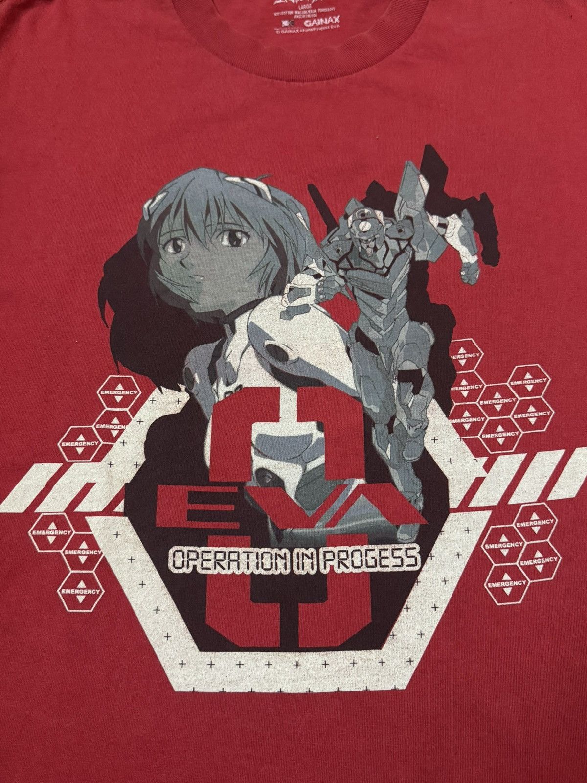 Anime Anime vintage evangelion rei ayanami Size US L / EU 52-54 / 3 - 2 Thumbnail