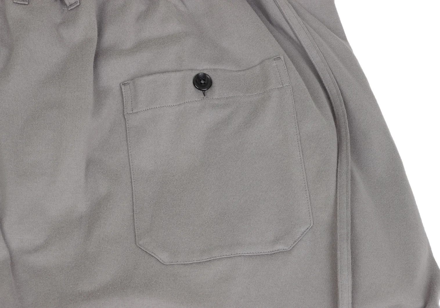 Yohji Yamamoto Cotton Jersey Wrap Pants Gray 3 Size US 34 / EU 50 - 15 Thumbnail