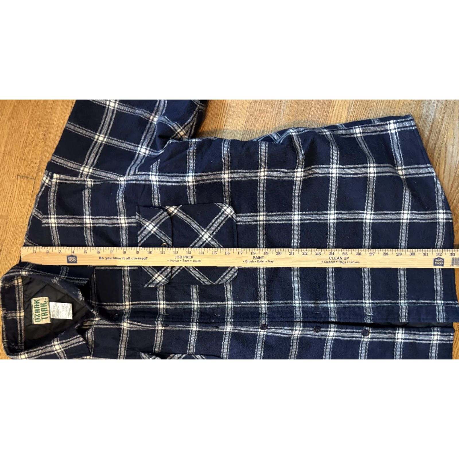 VINTAGE Ozark Trail Plaid Flannel Shirt Jacket Men 3XL Multicolor Lined Button-Up Quilted Casual Fall Winter 90s Bohemian Grunge Mens