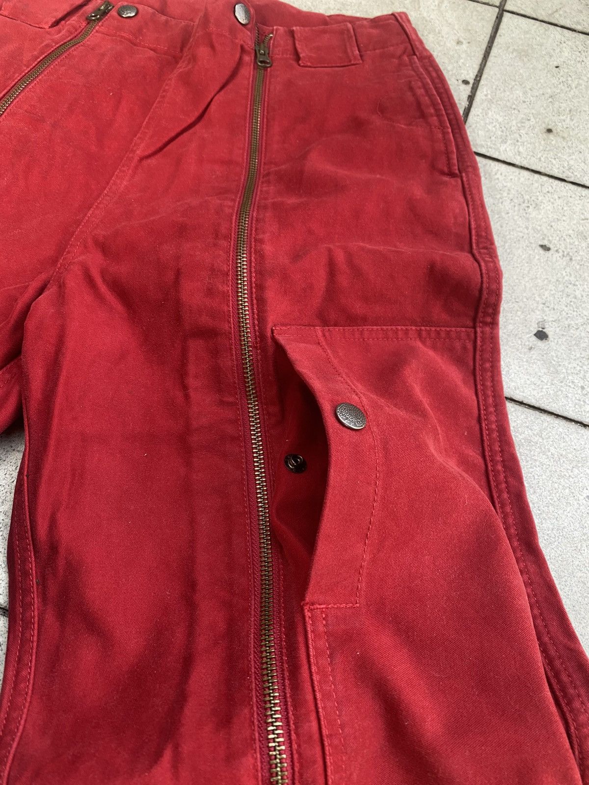 PPFM PPFM Front Zipper Multi Pocket Aviation Navy Tactical Pants Size US 28 / EU 44 - 10 Thumbnail