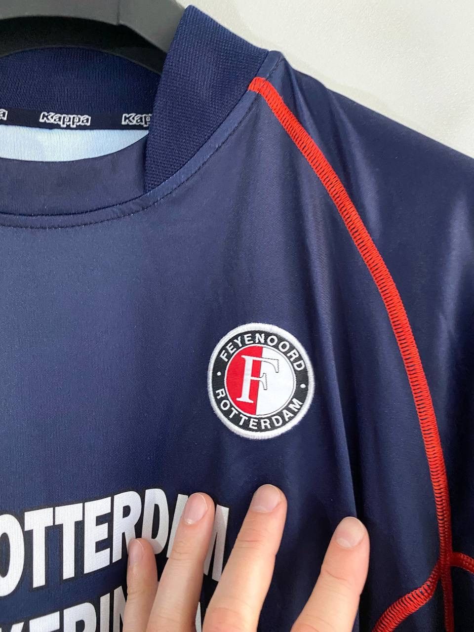 Kappa Feyenoord Rotterdam 2002/03 Third Away Soccer Jersey, Sz XXL Size US XXL / EU 58 / 5 - 6 Thumbnail