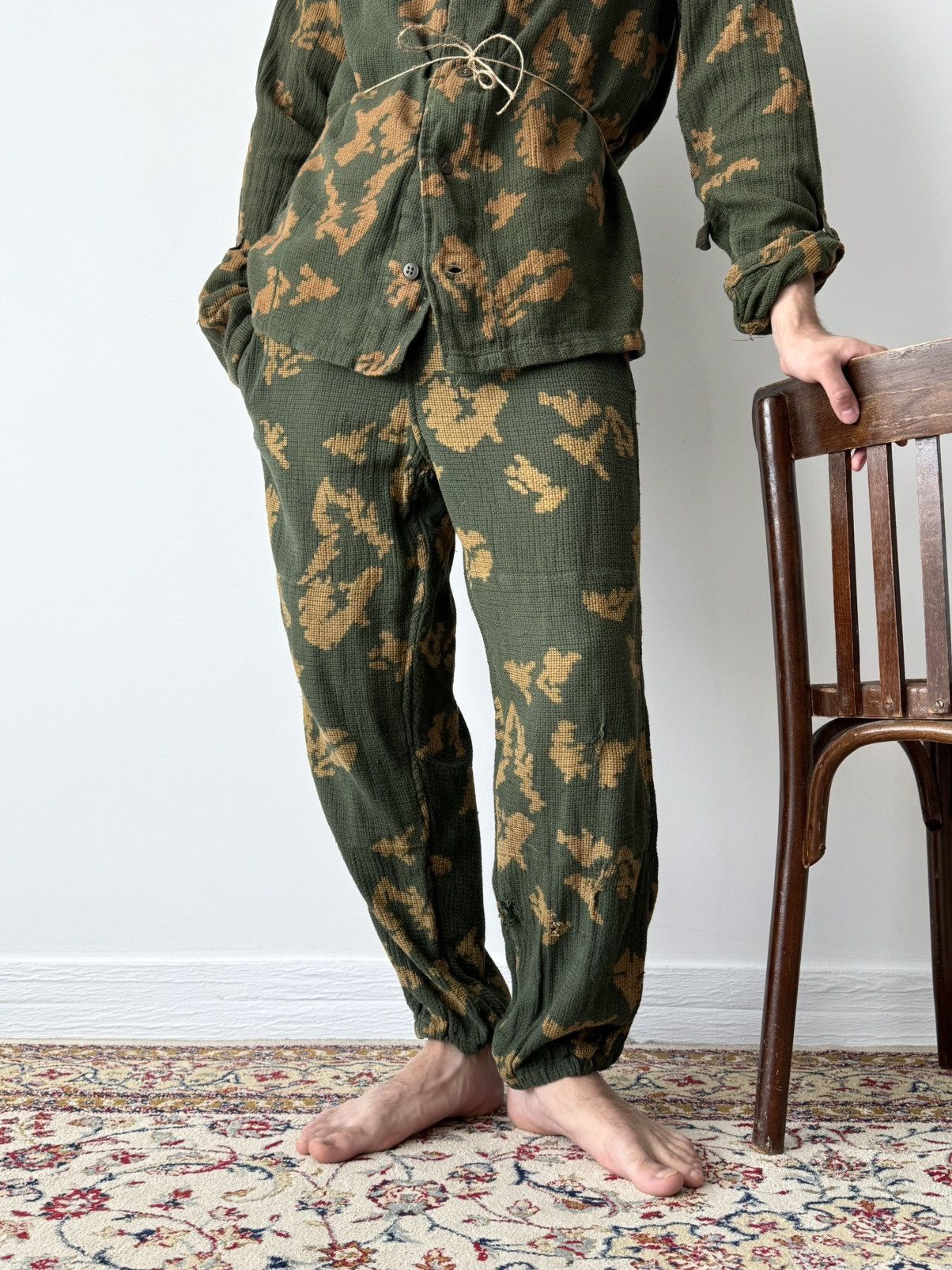 Vintage Vintage 80s Soviet Army KZS ‘Berezka’ Camo Sniper Suit Size US M / EU 48-50 / 2 - 4 Thumbnail