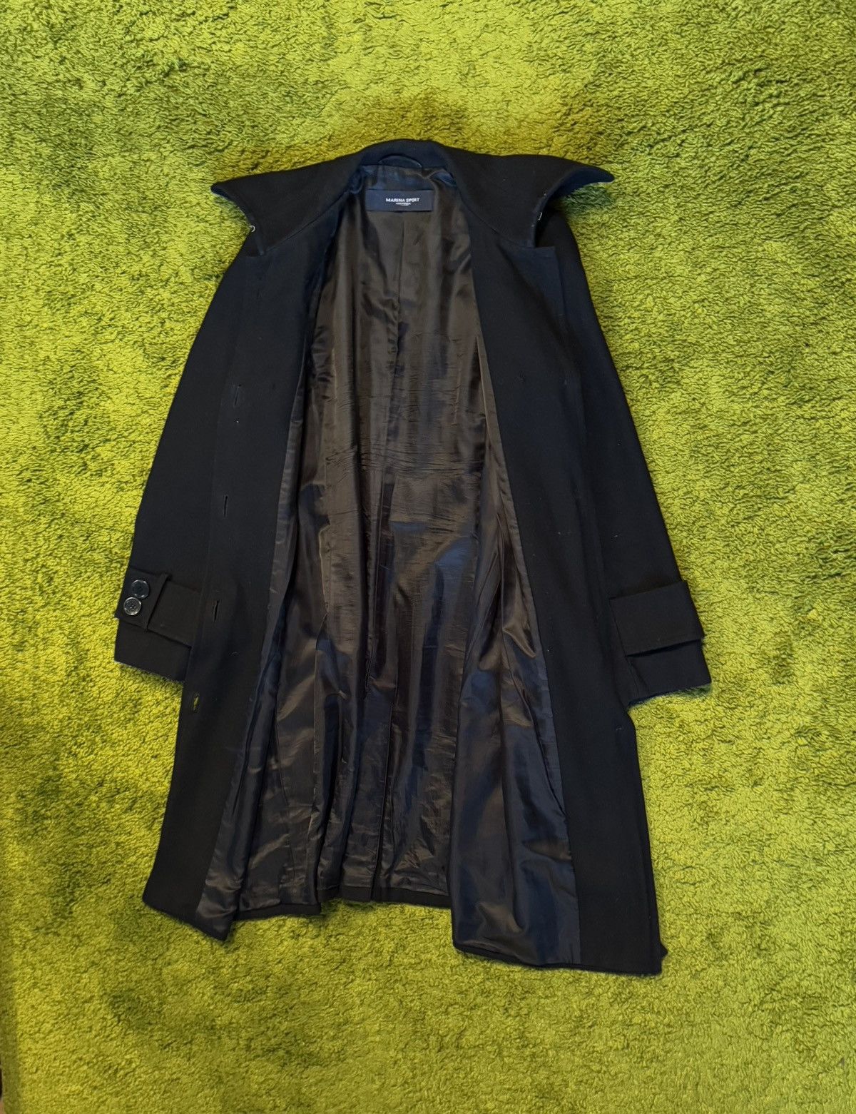 Marina Rinaldi Marina Rinaldi by Max Mara wool belted coat Size M / US 6-8 / IT 42-44 - 2 Thumbnail