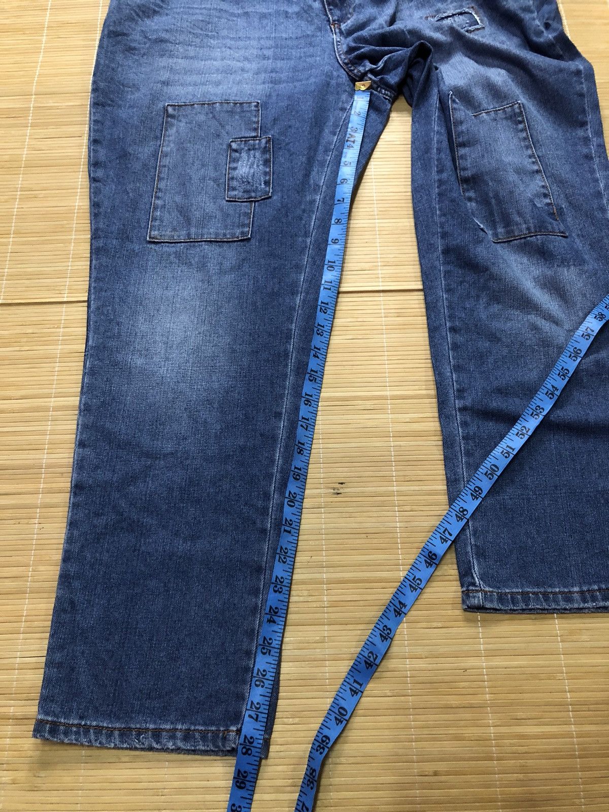Jean Paul Gaultier Jean Paul Gaultter jean’s patchwork original design Size US 41 - 15 Thumbnail