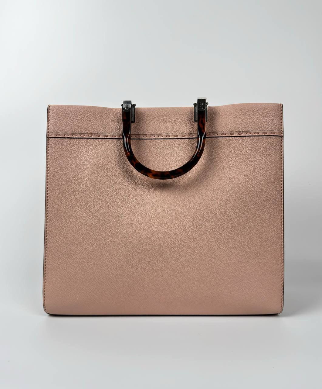 Fendi Fendi Sunshine Leather tote bag Size ONE SIZE - 3 Thumbnail