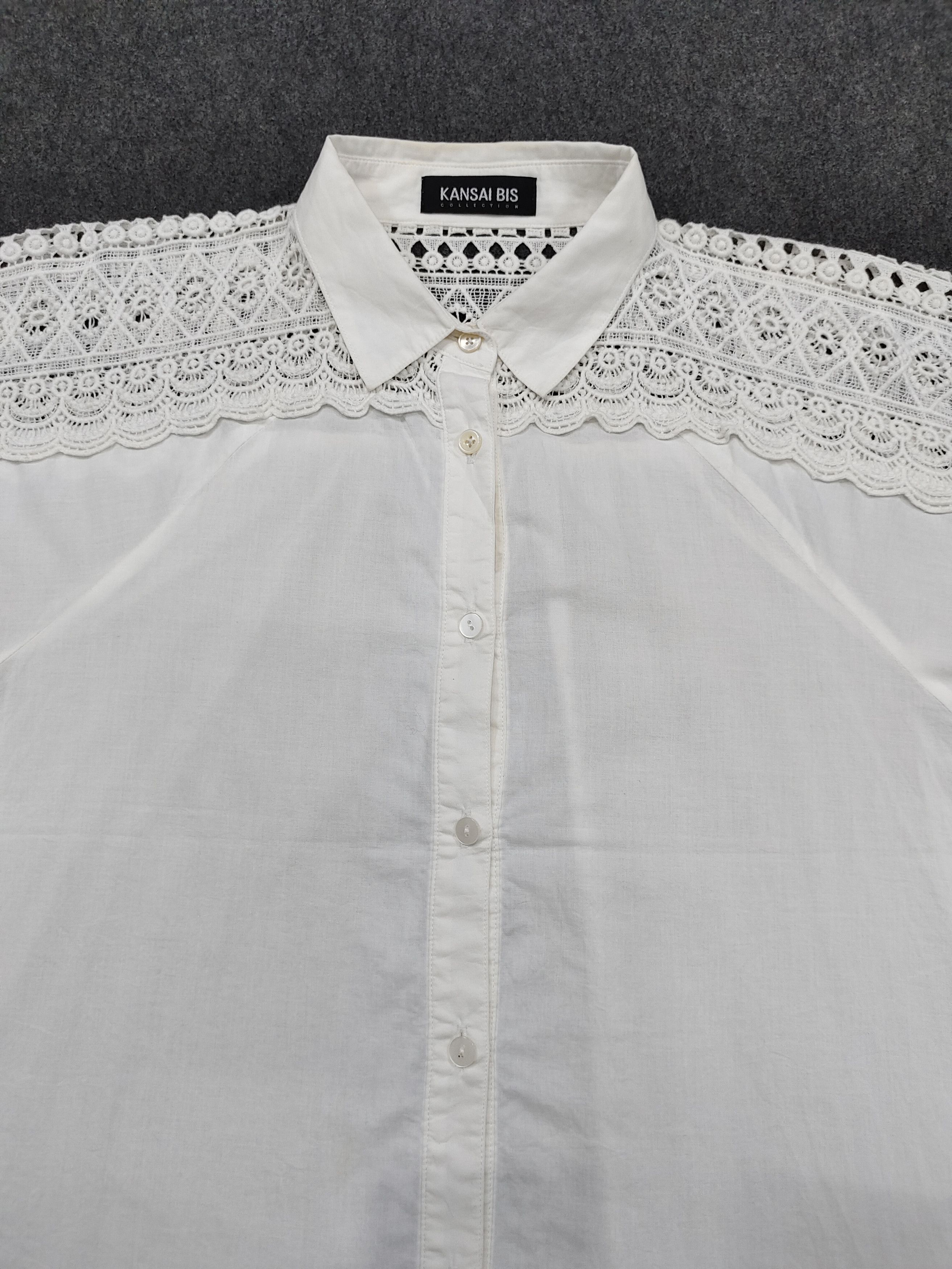 Kansai Yamamoto 🇯🇵 Kansai Bis 🇯🇵 Brocade Sleeves Blouses Size L / US 10 / IT 46 - 10 Thumbnail