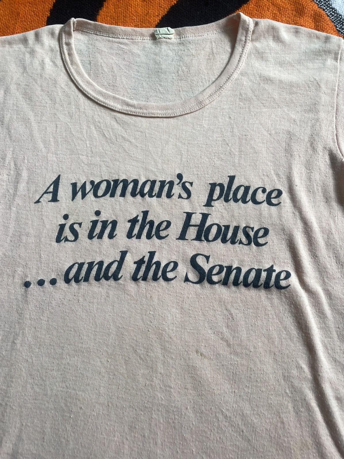 Vintage Vintage A Woman’s Place Is In The House And The Senate Size US M / EU 48-50 / 2 - 3 Thumbnail