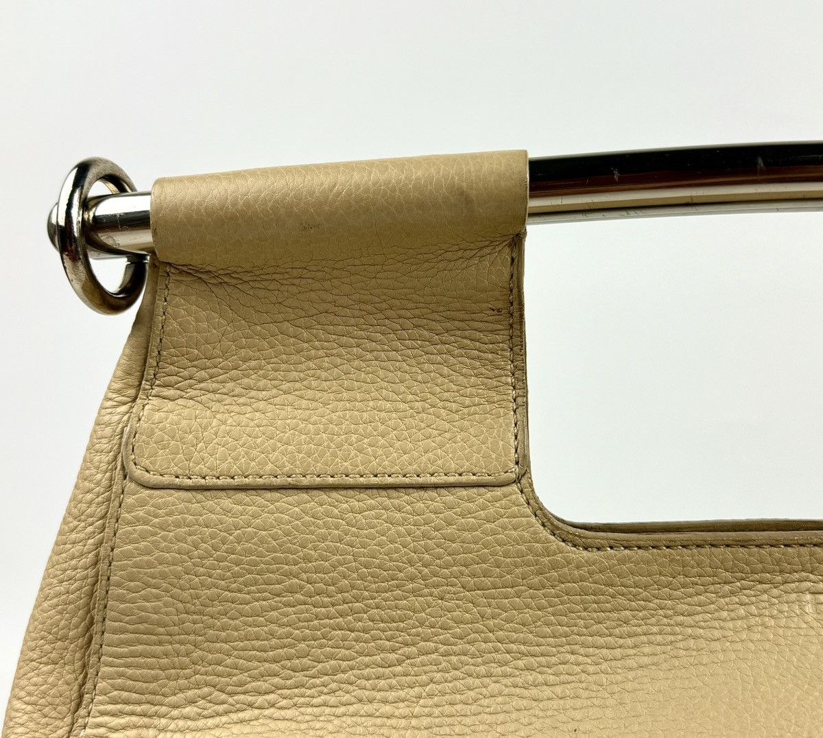 Prada Prada - Miuccia - SS/03 - Metal Handle Bar - Large Tote Size ONE SIZE - 3 Thumbnail