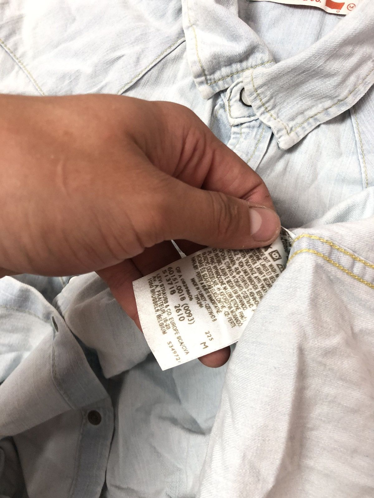 Levi's Vintage shirt Levi’s men’s Size US S / EU 44-46 / 1 - 6 Thumbnail