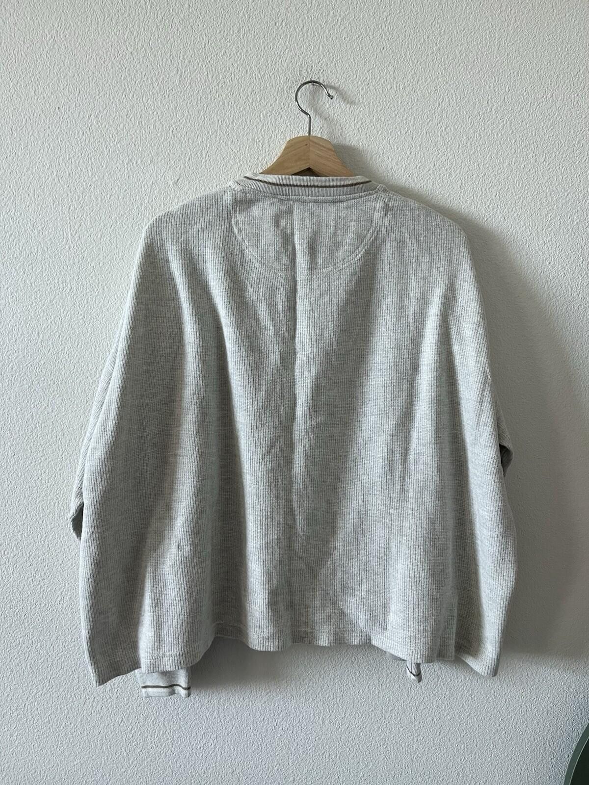 Vintage Vintage Jazzman Waffle Knit Thermal Sweatshirt L Size US XL / EU 56 / 4 - 3 Thumbnail