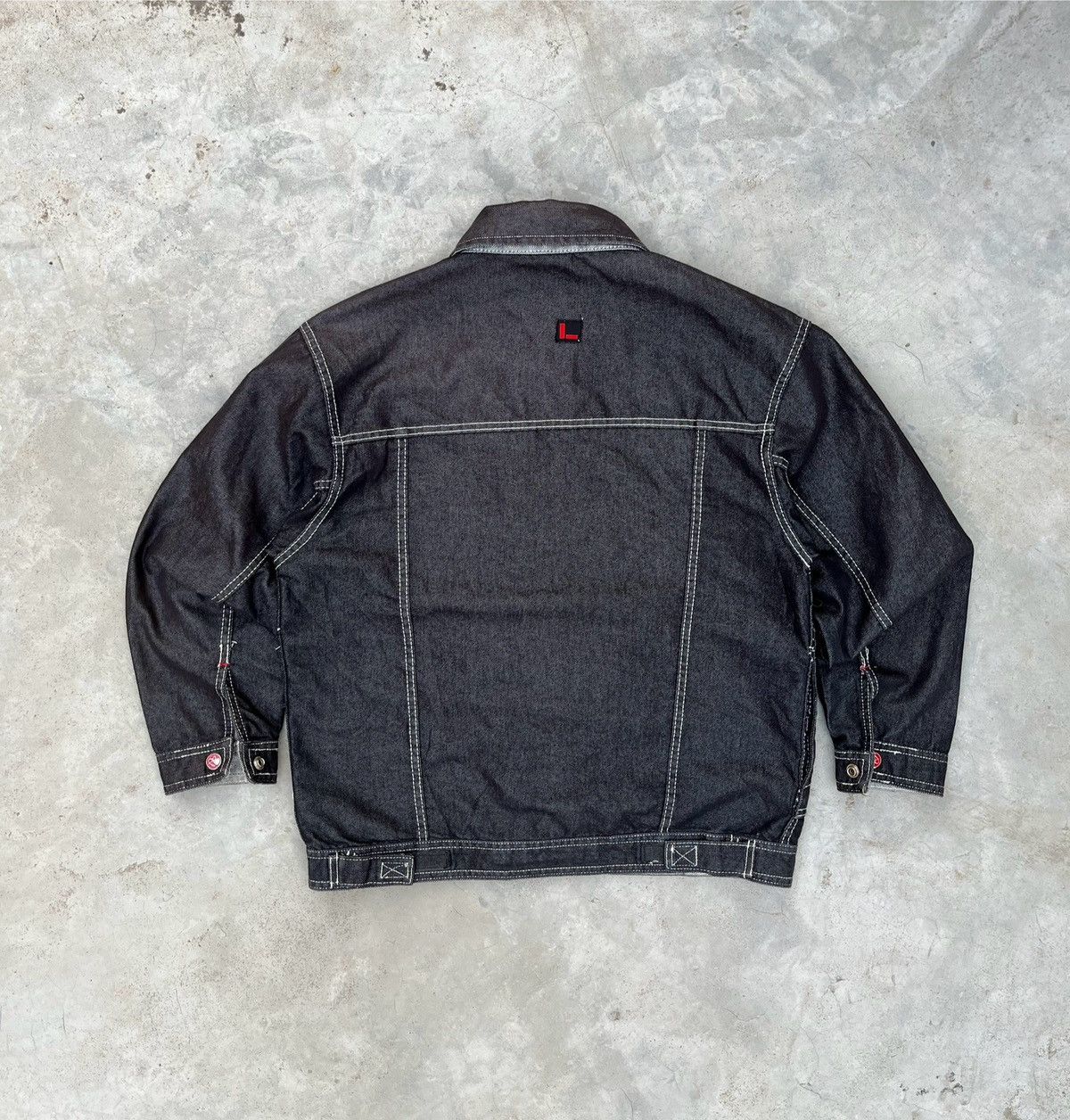 Fubu SUPER RARE FUBU REVERSIBLE RAW DENIM JACKET 👹 Size US S / EU 44-46 / 1 - 5 Thumbnail