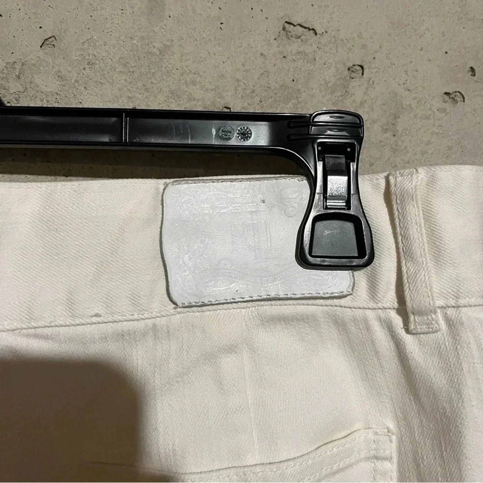 Lauren Ralph Lauren Ralph Lauren White Wide Leg Jeans Sz 8 High Waisted Size 30" / US 8 / IT 44 - 11 Thumbnail