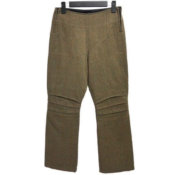 Junya Watanabe JUNYA WATANABE Wool Check Flared Pants Size 26" / US 2 / IT 38 - 1 Thumbnail