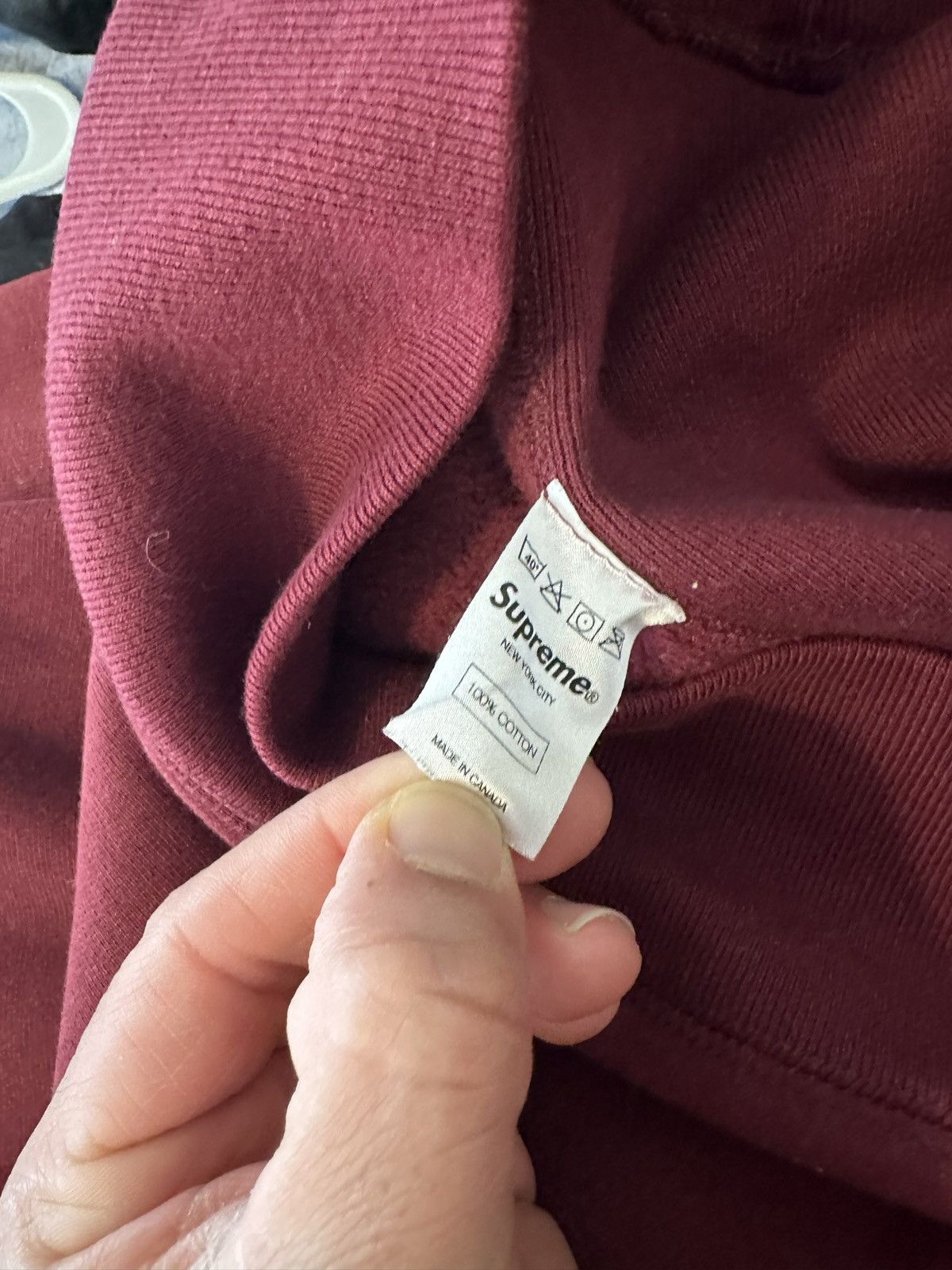 Supreme Supreme Burgundy Bogo Size US M / EU 48-50 / 2 - 4 Thumbnail