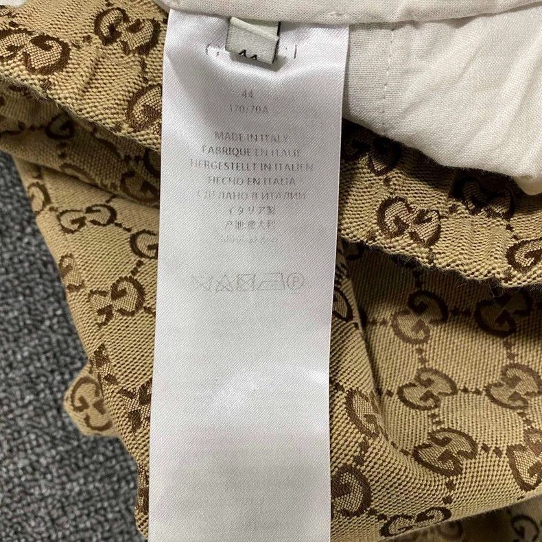 Gucci Gucci Monogram Print Casual Pants-2505 Size 41" - 5 Thumbnail