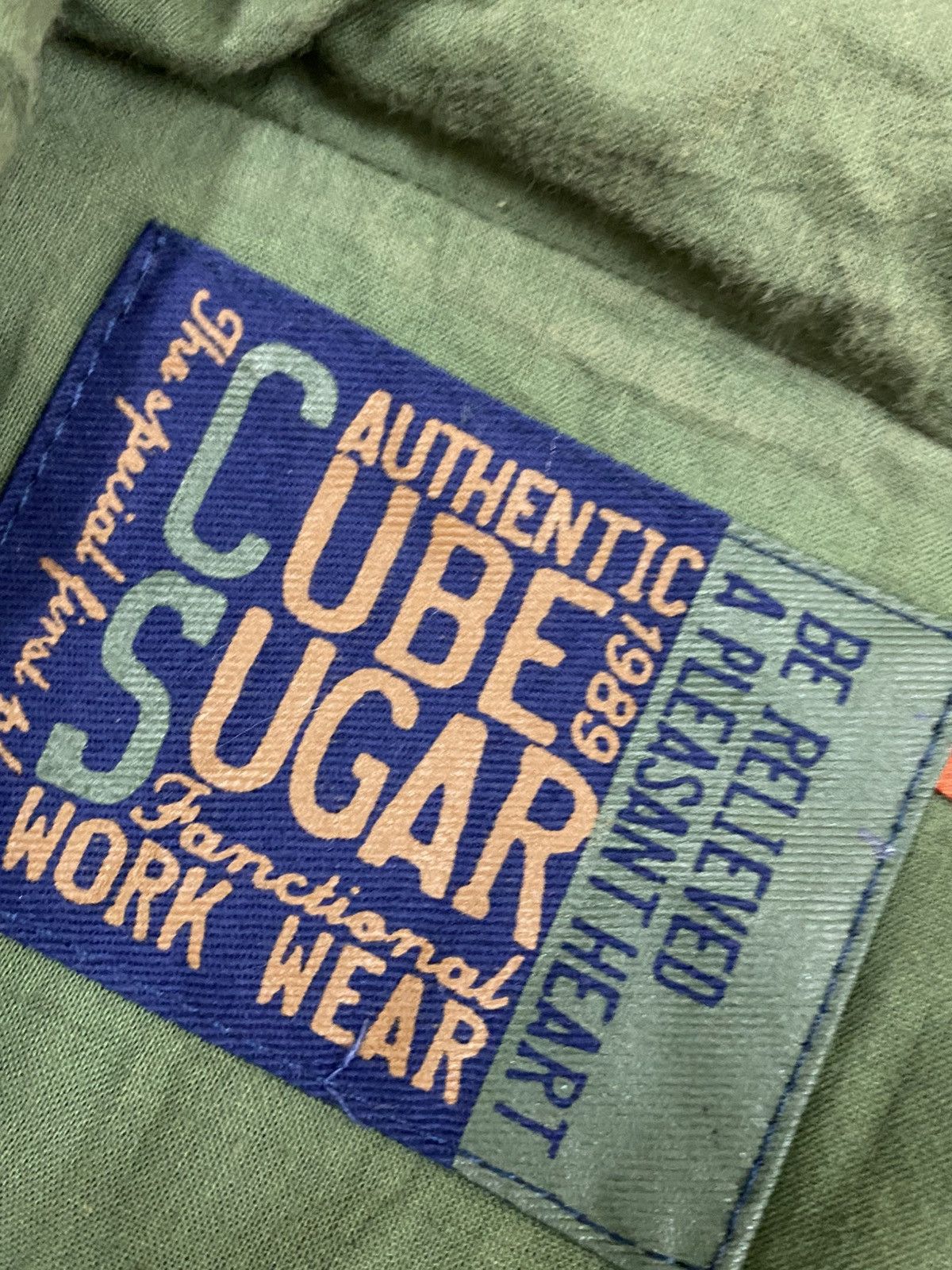 Vintage Cube Sugar Vintage Pattern Sherpa Fleece Jacket with Hood Size US M / EU 48-50 / 2 - 8 Thumbnail