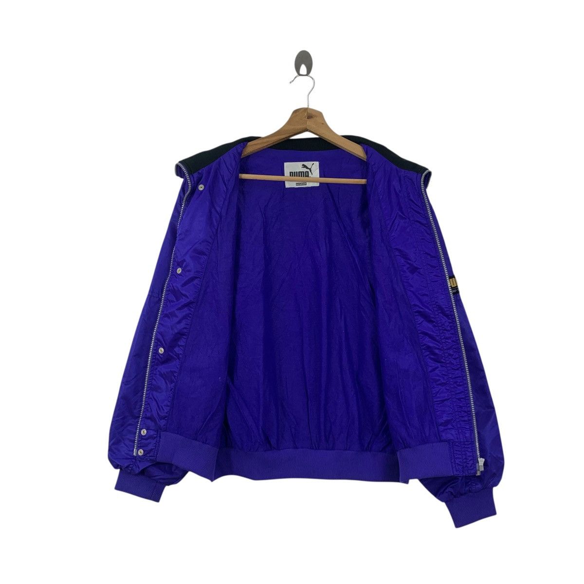 Puma Vintage PUMA SPORTSWEAR HIT UNION Baseball Varsity Jacket Size XL / US 12-14 / IT 48-50 - 7 Thumbnail