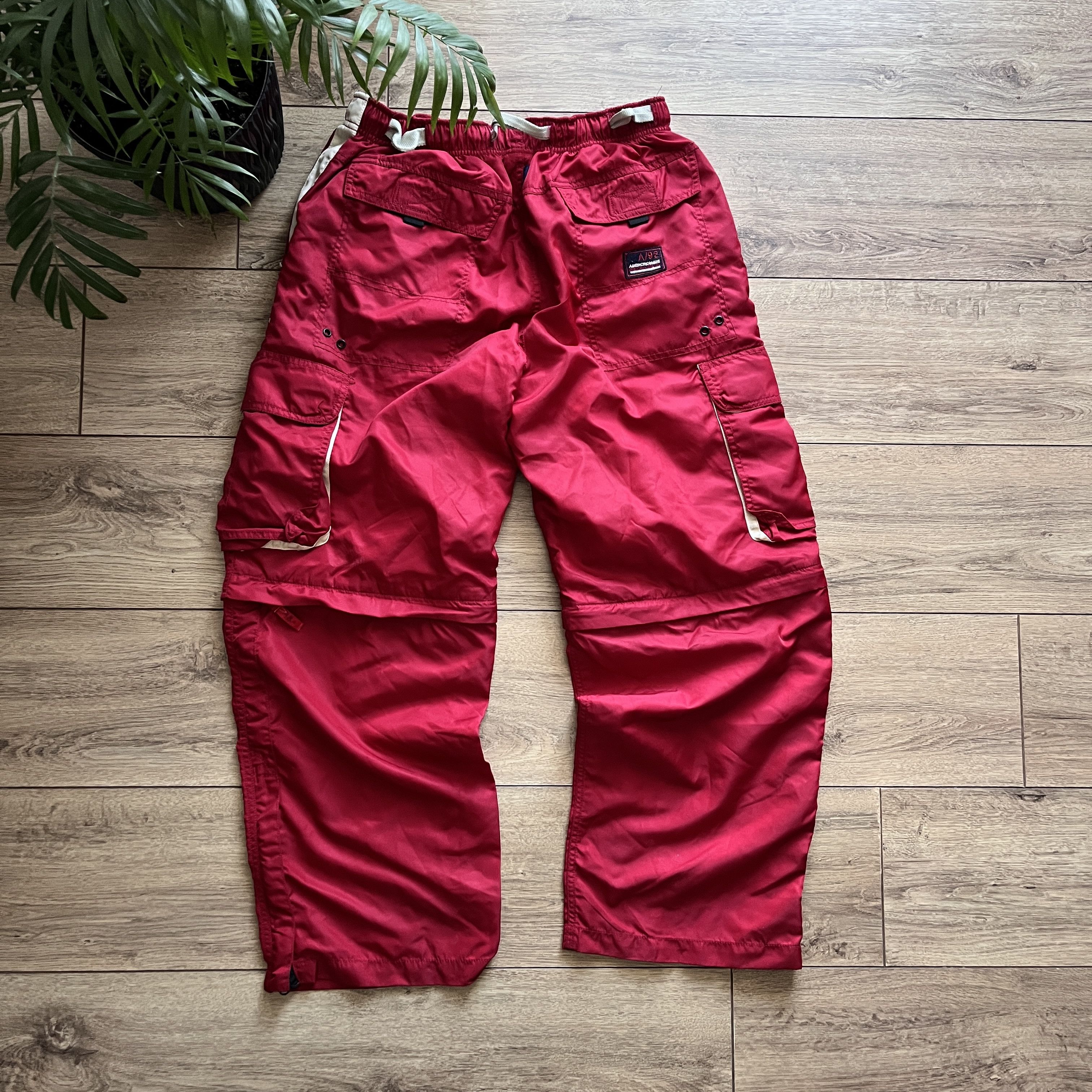 Abercrombie & Fitch Vintage Y2K Abecrombie & Fitch Cargo Transformer Nylon Pants Size US 32 / EU 48 - 4 Thumbnail