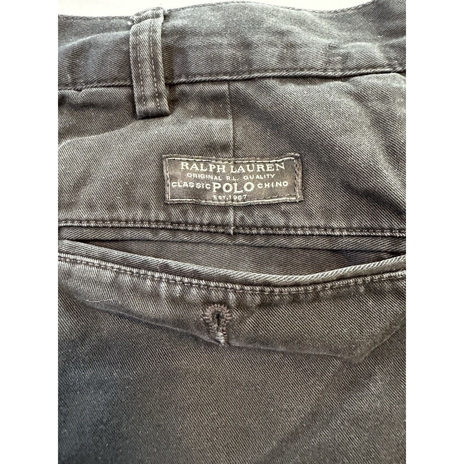 Polo Ralph Lauren Polo Ralph Lauren Classic Polo Chino Shorts Black SZ 38 Golf Size US 38 / EU 54 - 8 Thumbnail