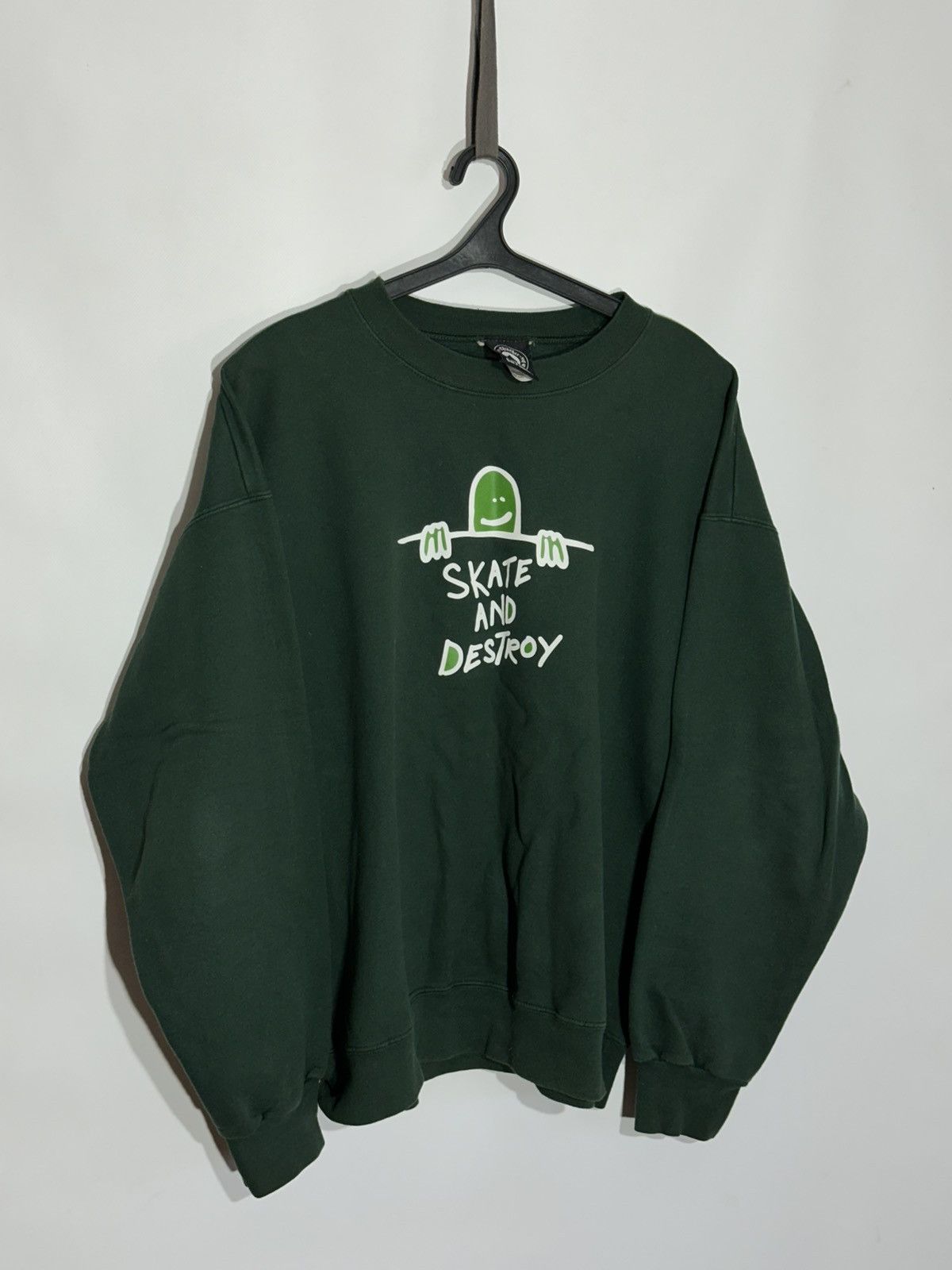 Thrasher Vintage Thrasher Skate and Destroy Crewneck Size US XL / EU 56 / 4 - 1 Thumbnail