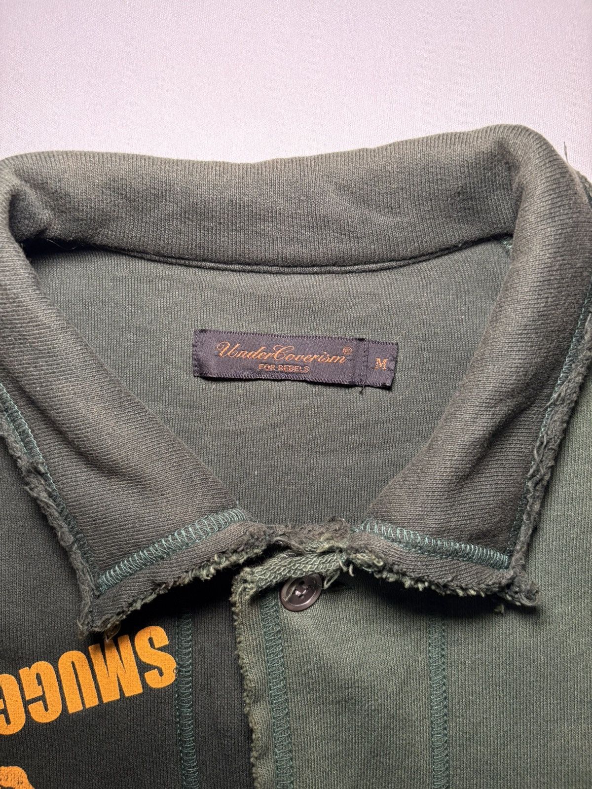 Undercover Undercover AW03 “Paperdoll” Hybrid Sweatshirt Button Down Size US M / EU 48-50 / 2 - 7 Thumbnail