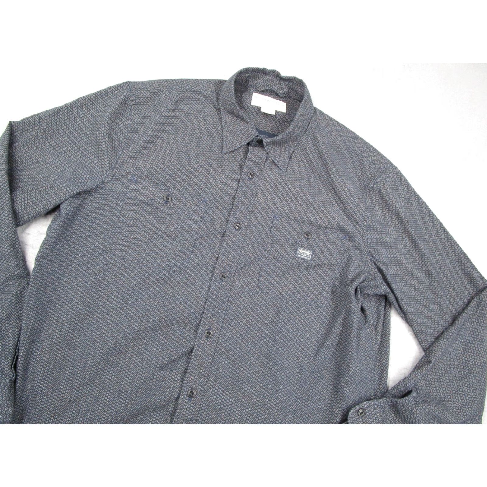 Ralph Lauren DENIM & SUPPLY RALPH LAUREN Shirt Mens XL Blue Geometric Button-Front Cotton Shirt, Long Sleeve, Casual Wear Men XL Blue Geometric Pattern Size US XL / EU 56 / 4 - 2 Thumbnail