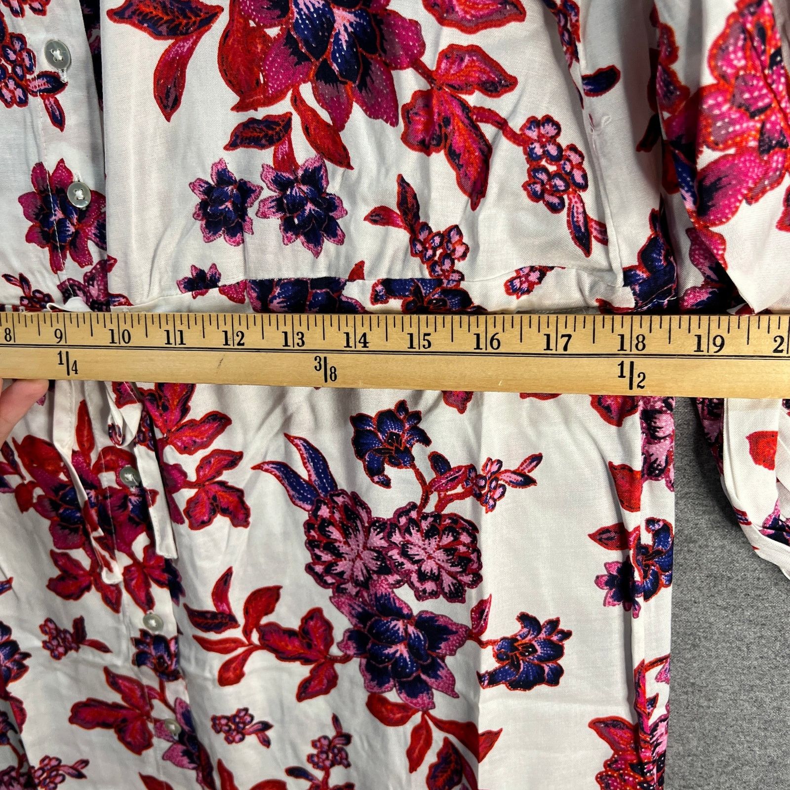Other Candace Cameron Bure Petite Printed Button-Front Size XS / US 0-2 / IT 36-38 - 9 Thumbnail