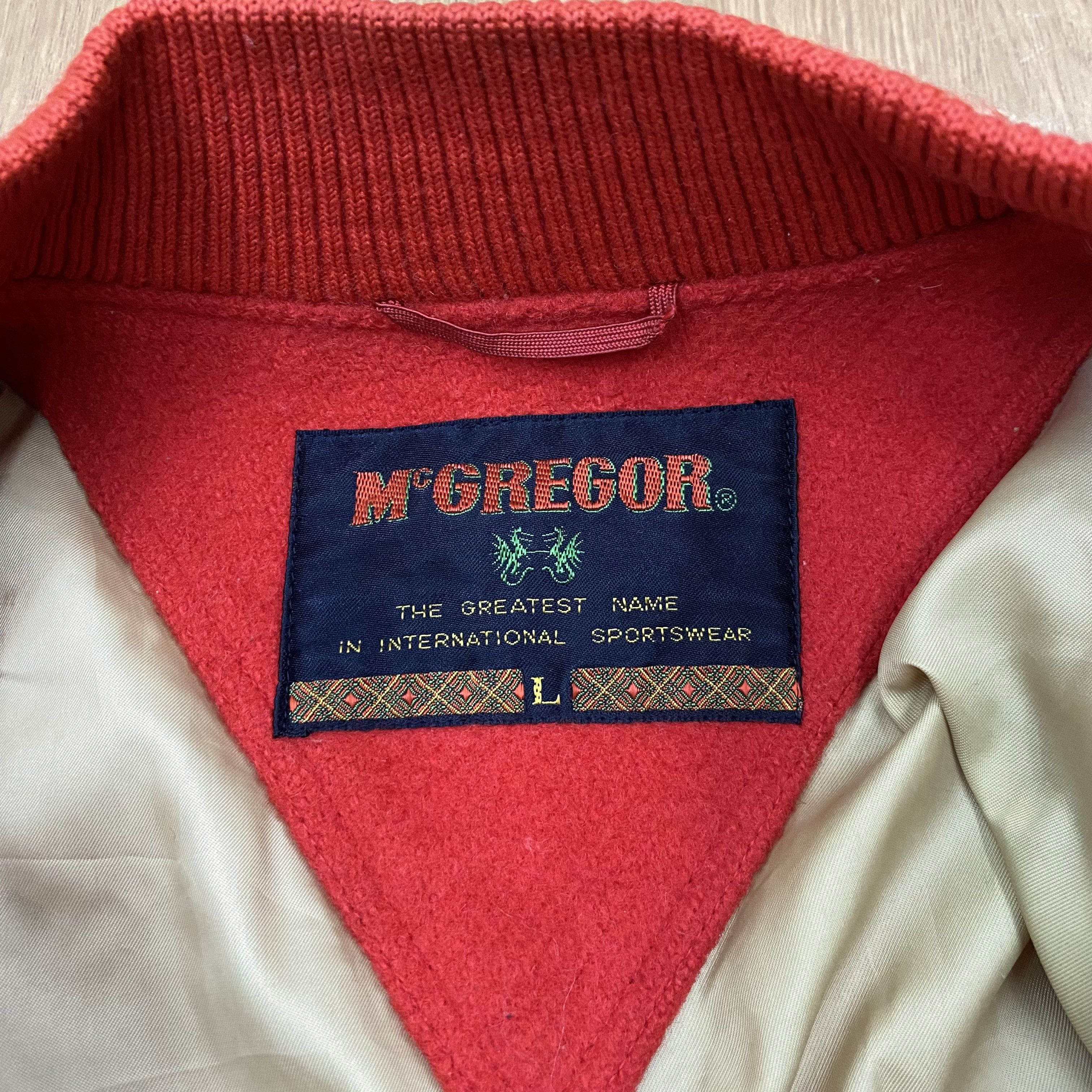 McGregor × Vintage Vintage McGregor Varsity Jacket CD171 Size US L / EU 52-54 / 3 - 11 Thumbnail